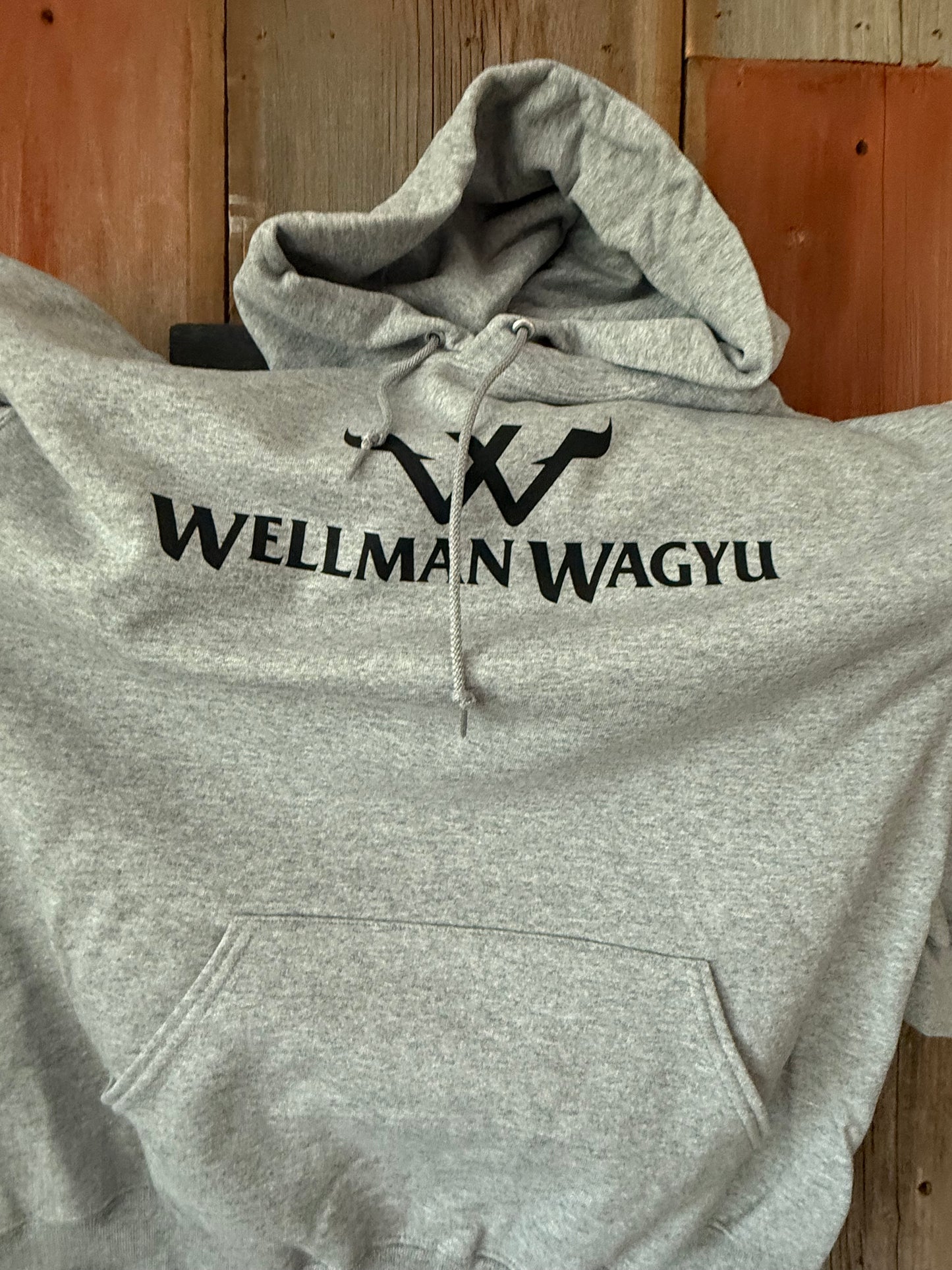 Heather Gray Wagyu Hoodie